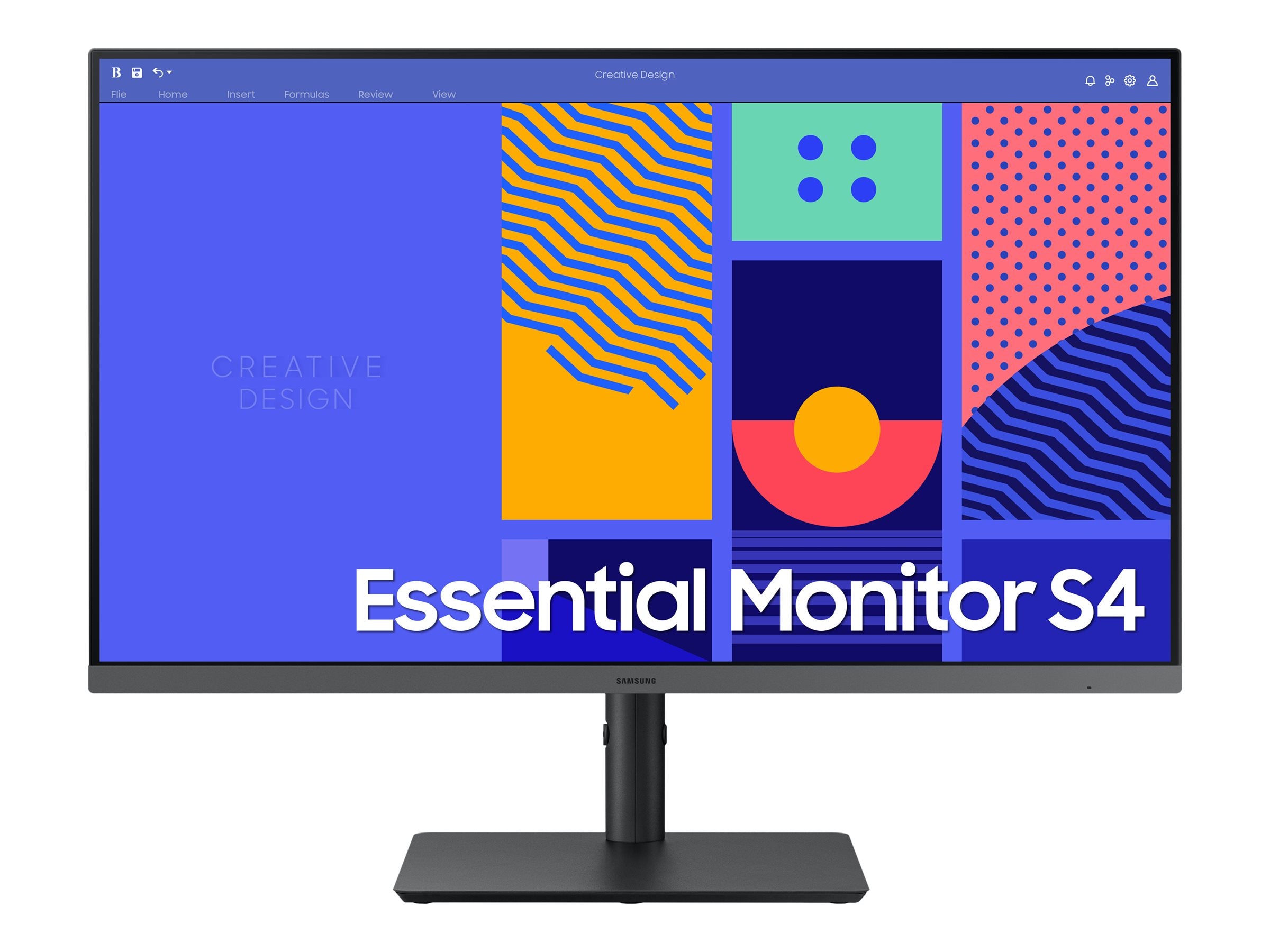 Samsung S27C432GAN - S43GC Series - LED monitor - 27 - 1920 x 1080 Full HD (1080p) @ 100 Hz - IPS - 250 cd/mï¿½ - 1000:1 - 4