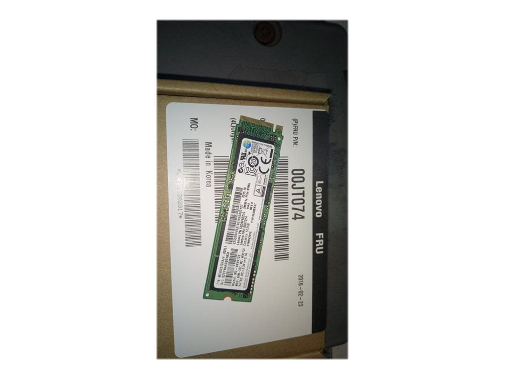 Samsung - SSD - 512 GB - internal - M.2 2280 - PCIe 3.0 x4 (NVMe) - FRU - for ThinkPad T460; X1 Tablet (1st Gen);