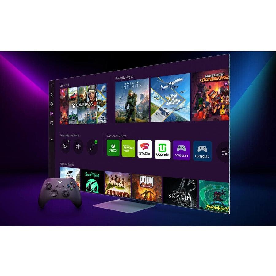 Samsung The Serif QN55LS01BAF 54.6" Smart LED-LCD TV 2022 - 4K UHDTV - Cloud White, Black