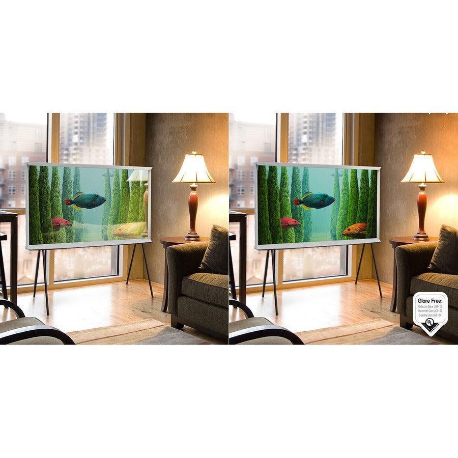 Samsung The Serif QN55LS01BAF 54.6" Smart LED-LCD TV 2022 - 4K UHDTV - Cloud White, Black