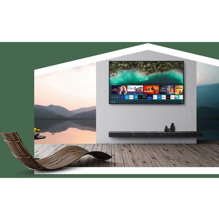 Samsung The Terrace LST7T QN65LST7TAF 64.5" Smart LED-LCD TV - 4K UHDTV - Titan Black