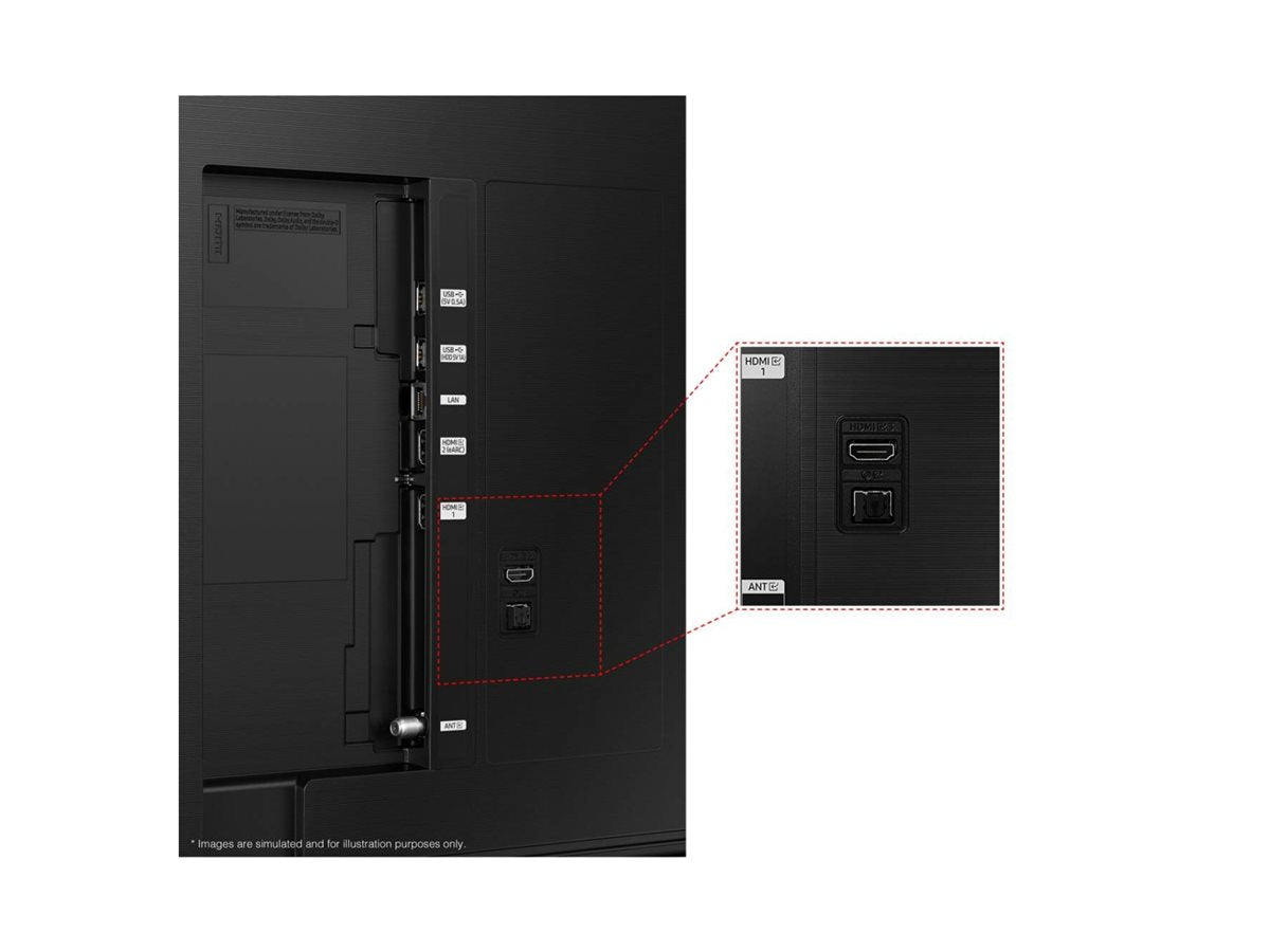 Samsung UN50DU8000F - 50 Diagonal Class (49.5" viewable) - DU8000 Series LED-backlit LCD TV - Crystal UHD - Smart TV -