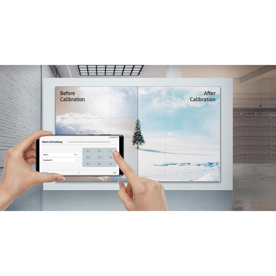 Samsung Vh55R-R - Razor Thin Video Wall Display For Business