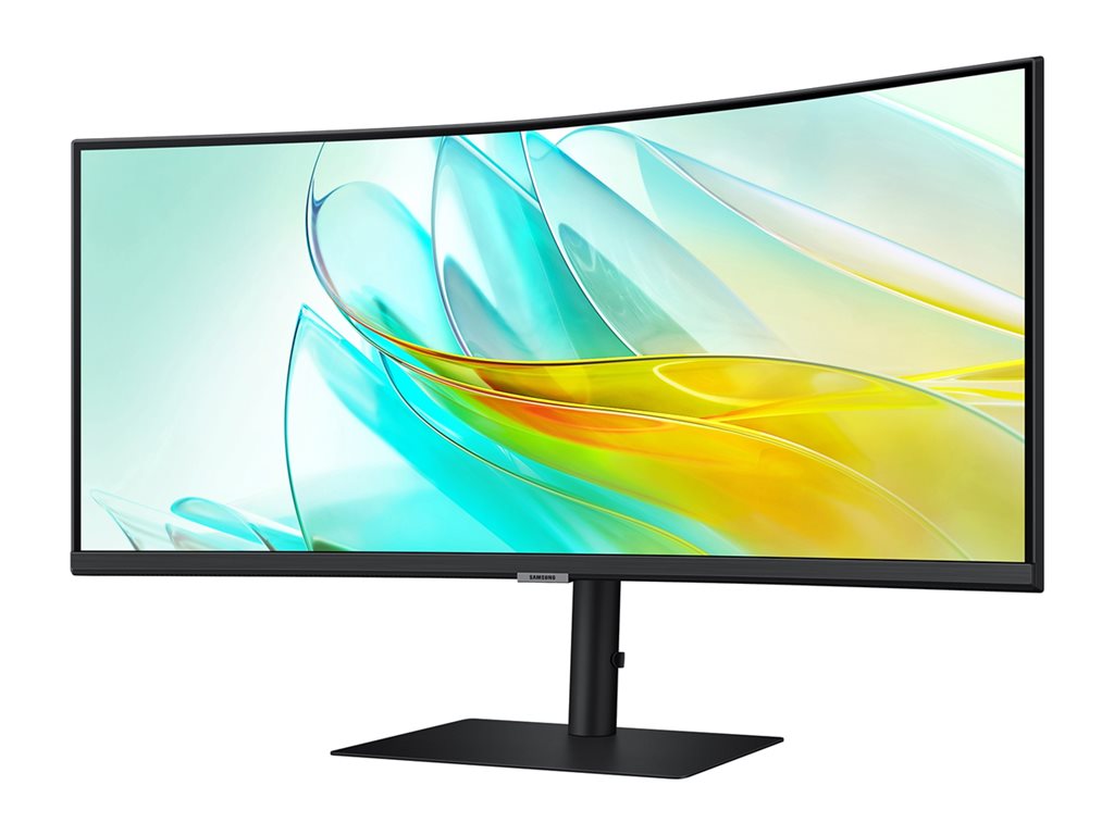 Samsung ViewFinity S6 S34C654UAN - S65UC Series - LED monitor - curved - 34 - 3440 x 1440 UWQHD @ 100 Hz - VA - 350 cd/mï¿½ -