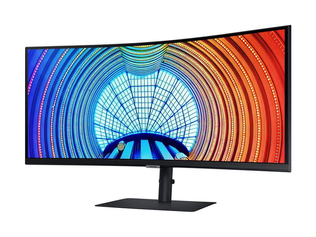 Samsung ViewFinity S6 S34C654VAN - S65VC Series - LED monitor - curved - 34 - 3440 x 1440 UWQHD @ 100 Hz - VA - 350 cd/mï¿½ -