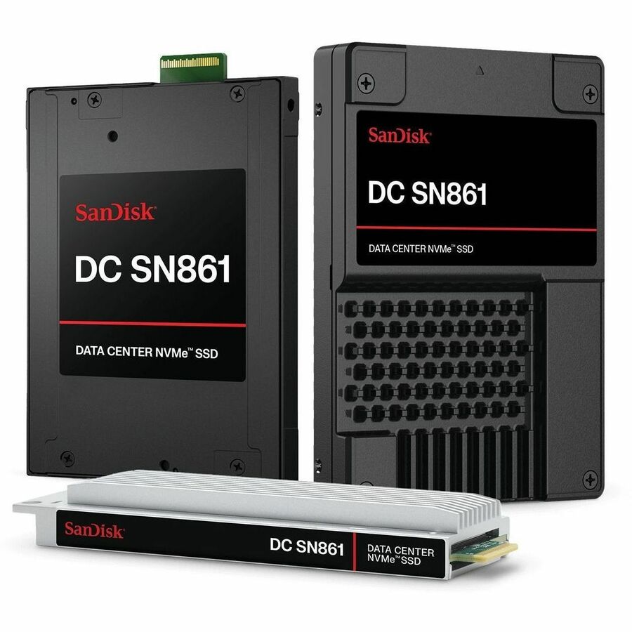 SanDisk 1.6TB NVMe U.2 SFF-15mm RI-3 TCG Opal