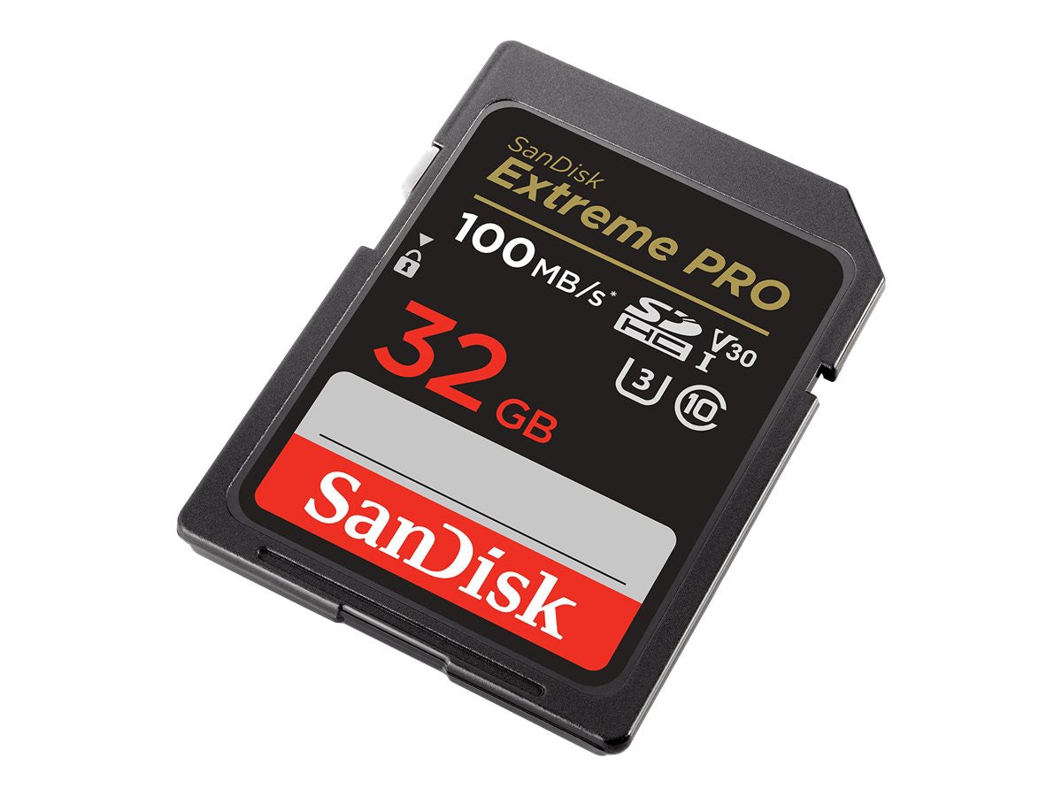 SanDisk 32GB SDHC Memory Card SDSDXXO-032G-GN4IN Fast Storage for Photographers