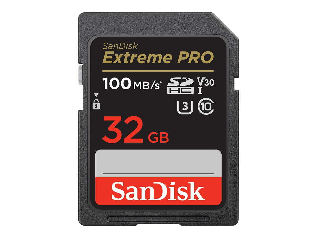 SanDisk 32GB SDHC Memory Card SDSDXXO-032G-GN4IN Fast Storage for Photographers