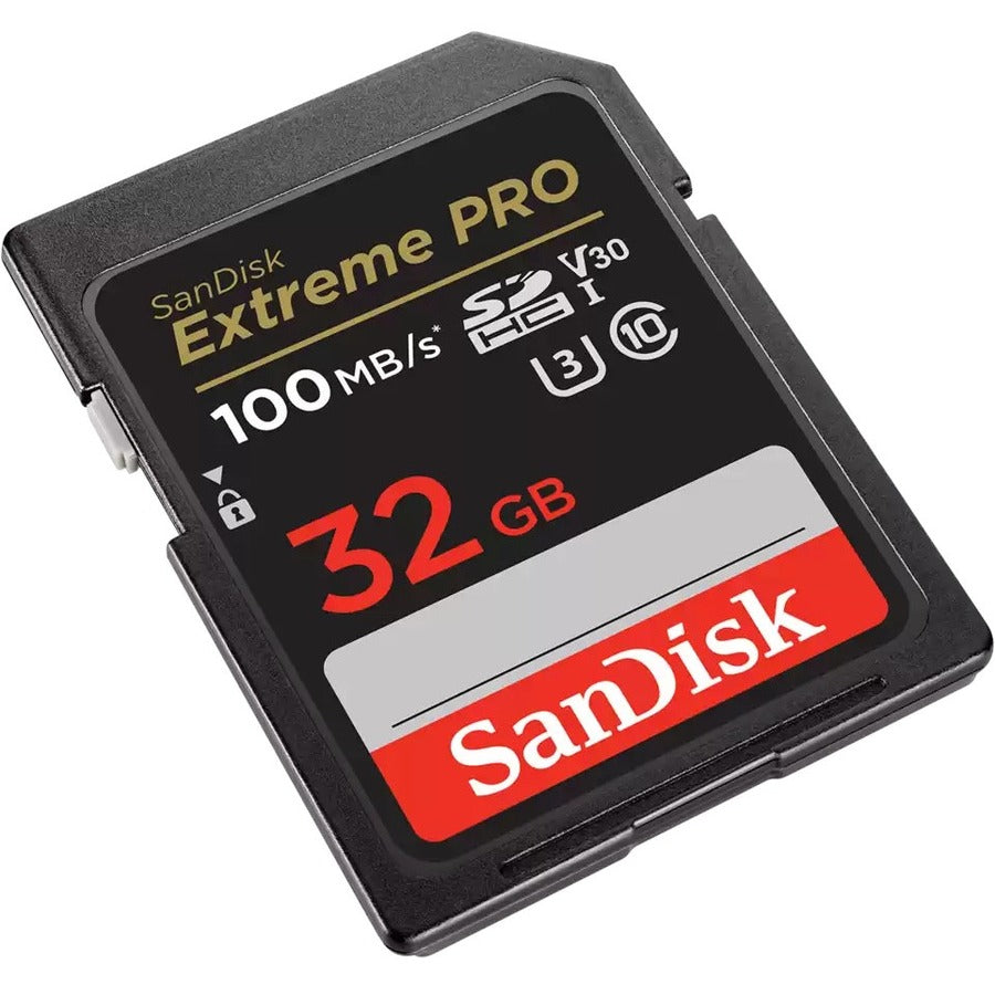 SanDisk Extreme PRO 32 GB Class 10/UHS-I (U3) V30 SDHC - 1 Pack