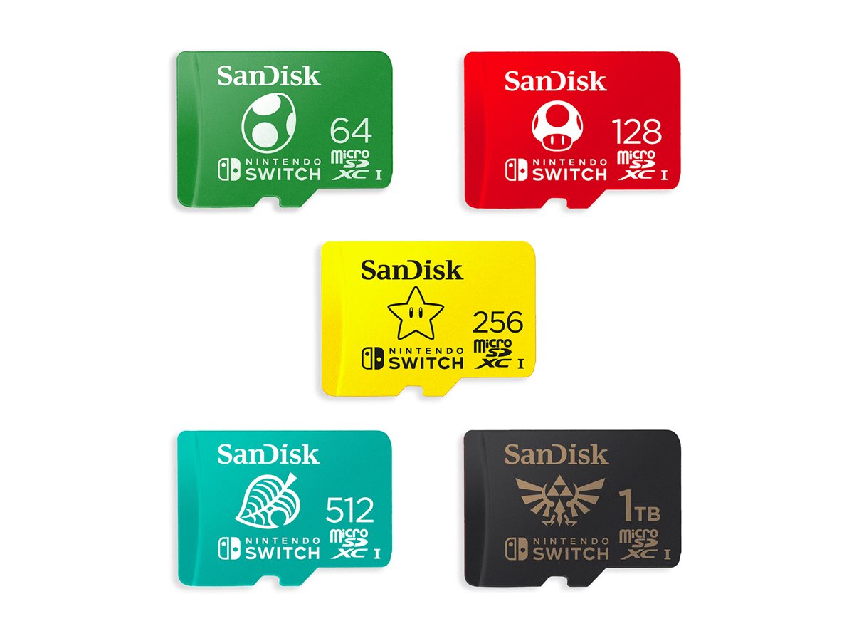 SanDisk - Flash memory card - 1 TB - microSDXC UHS-I SDSQXAO-1T00-GN6ZN