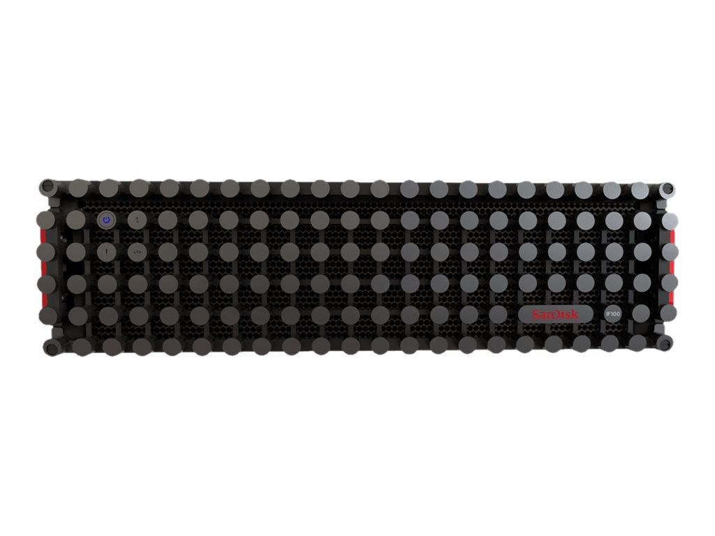 SanDisk InfiniFlash IF100 Full - Flash storage array - 64 TB - 64 bays 8 TB x 8 - SAS 6Gb/s (external) - rack-mountable
