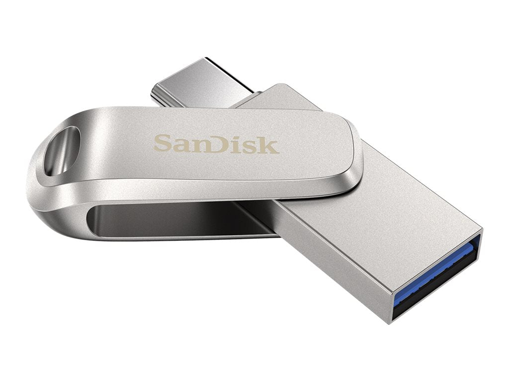 SanDisk Ultra Dual Drive Luxe - USB flash drive - 64 GB - USB 3.1 Gen 1 / USB-C SDDDC4-064G-A46