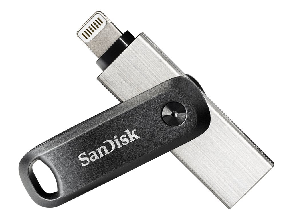 SanDisk iXpand Go - USB flash drive - 64 GB - USB 3.0 / Lightning SDIX60N-064G-AN6NN