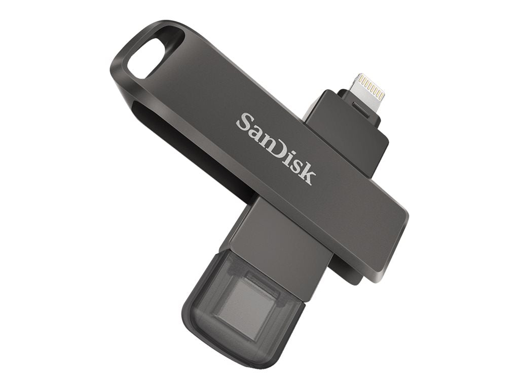 SanDisk iXpand Luxe - USB flash drive - 256 GB - USB-C / Lightning SDIX70N-256G-AN6NE