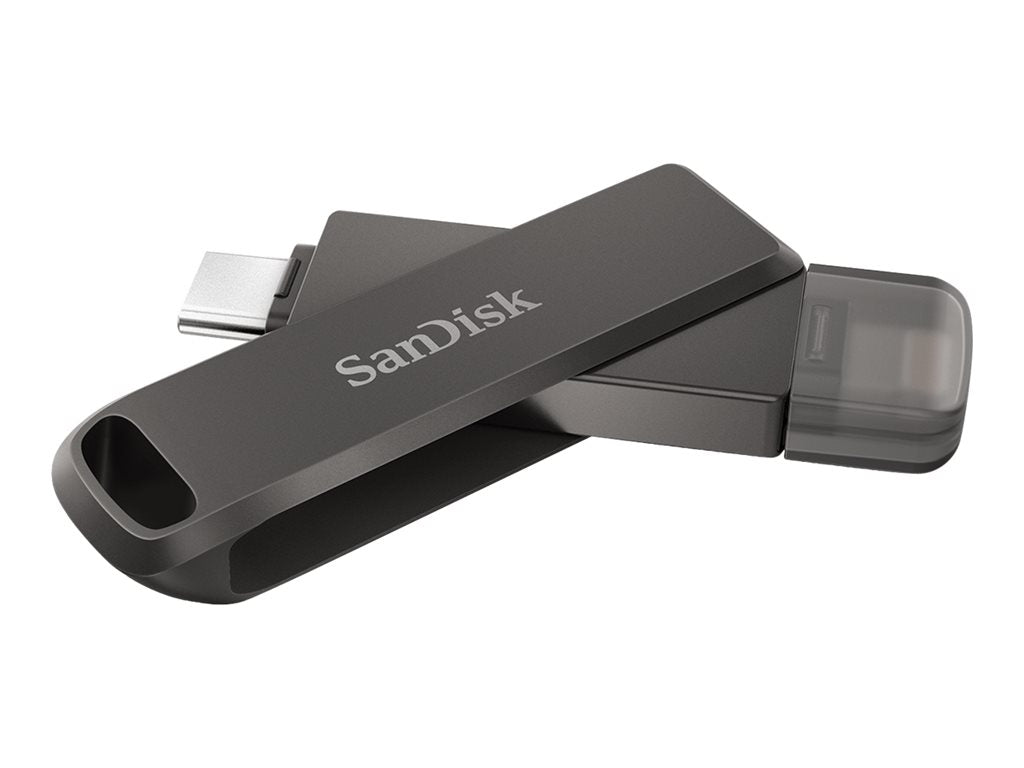 SanDisk iXpand Luxe - USB flash drive - 256 GB - USB-C / Lightning SDIX70N-256G-AN6NE