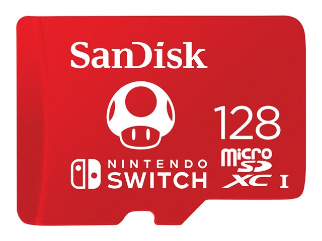 Sandisk 256Gb Microsdxc Uhs-I For Nintendo Switch, Speed Up To 100Mb/S (Sdsqxao-256G-Gnczn)