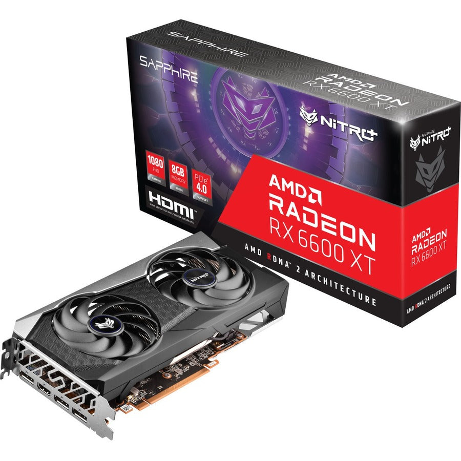 Sapphire Amd Radeon Rx 6600 Xt Graphic Card - 8 Gb Gddr6