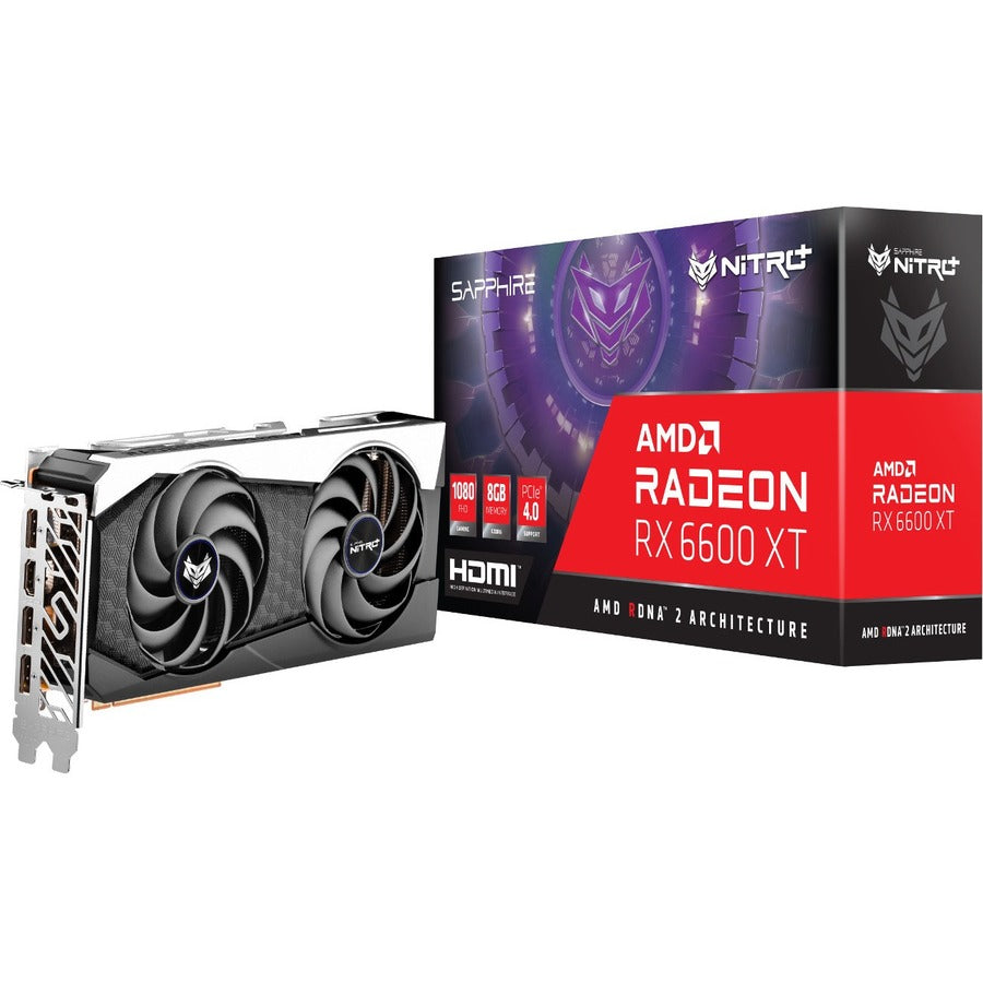 Sapphire Amd Radeon Rx 6600 Xt Graphic Card - 8 Gb Gddr6