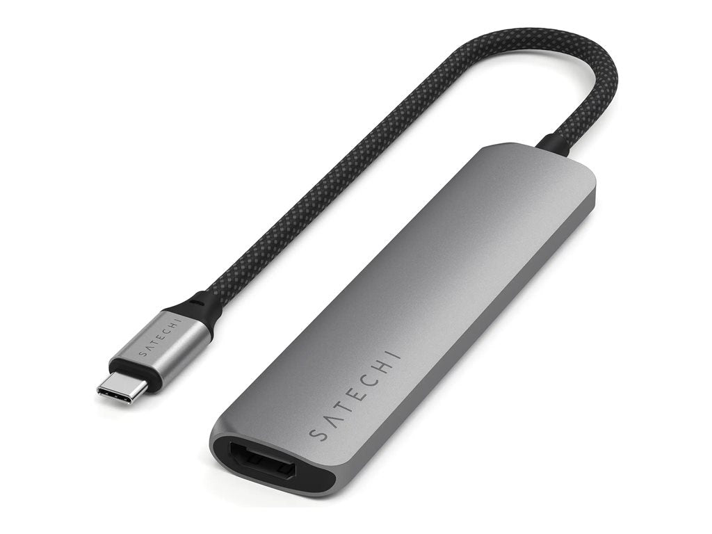 Satechi 6-in-1 - Docking station - USB-C 3.2 Gen 2 - HDMI ST-P6SM