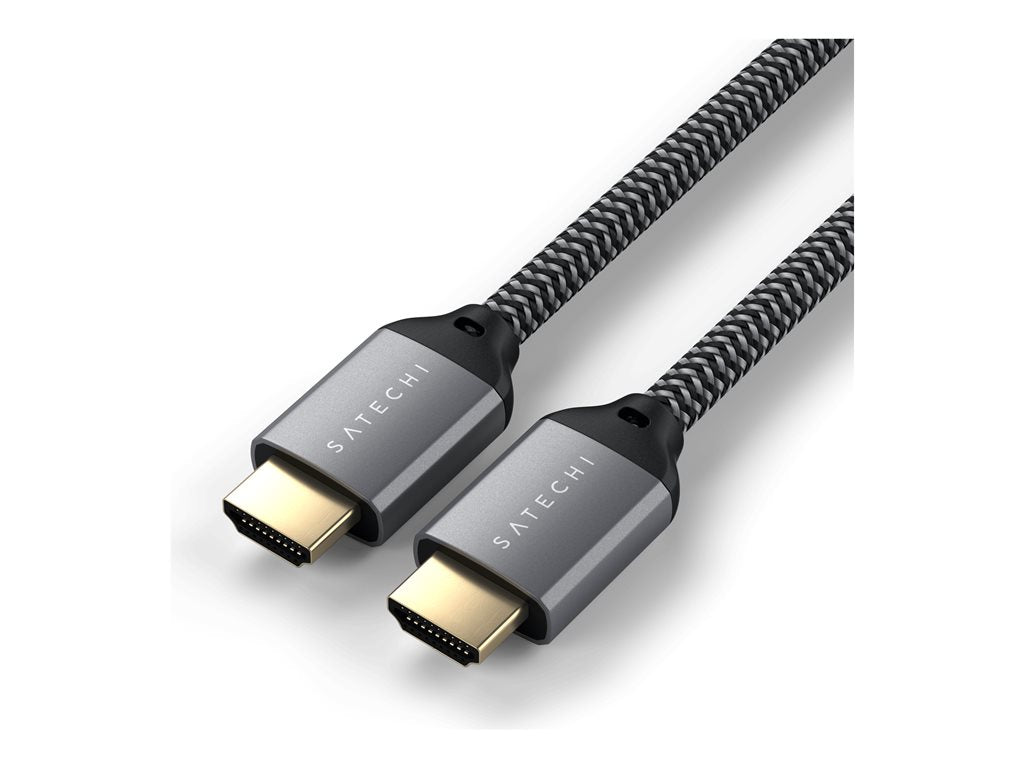 Satechi - Ultra High Speed - HDMI cable - HDMI male to HDMI male - 1080p support, 8K60Hz support, HDR support, 4K120Hz support, ST-8KHC2MM