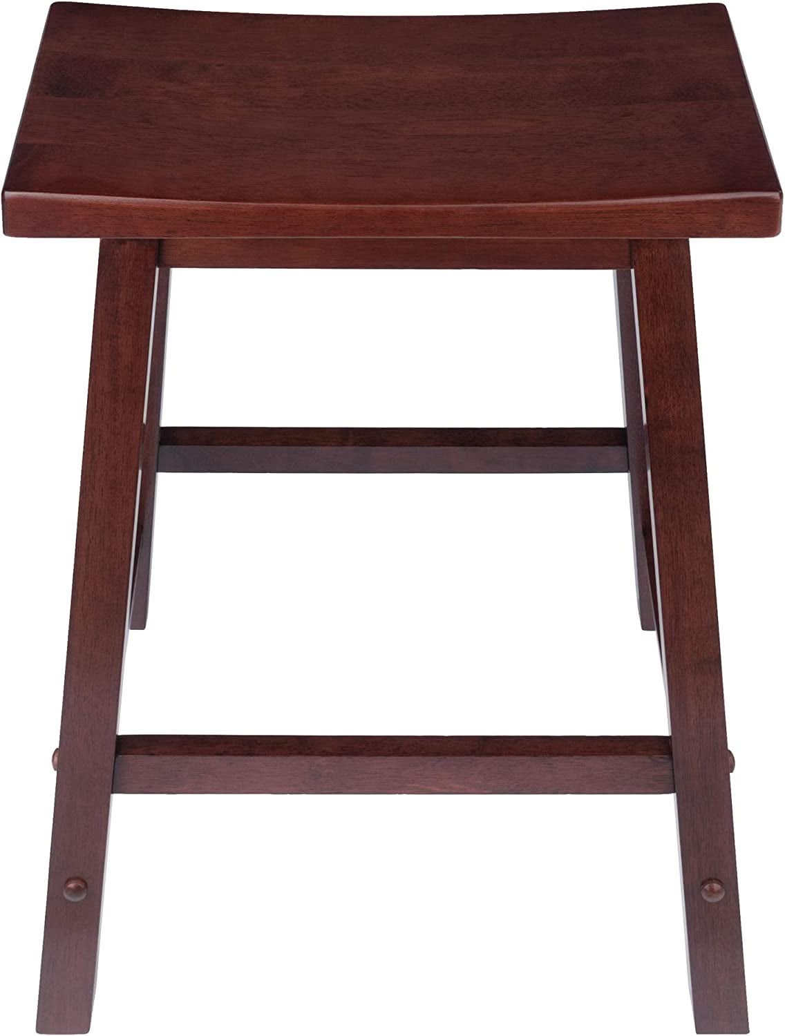 Satori 24 Inch Walnut Counter Stool For Modern Kitchen Bar