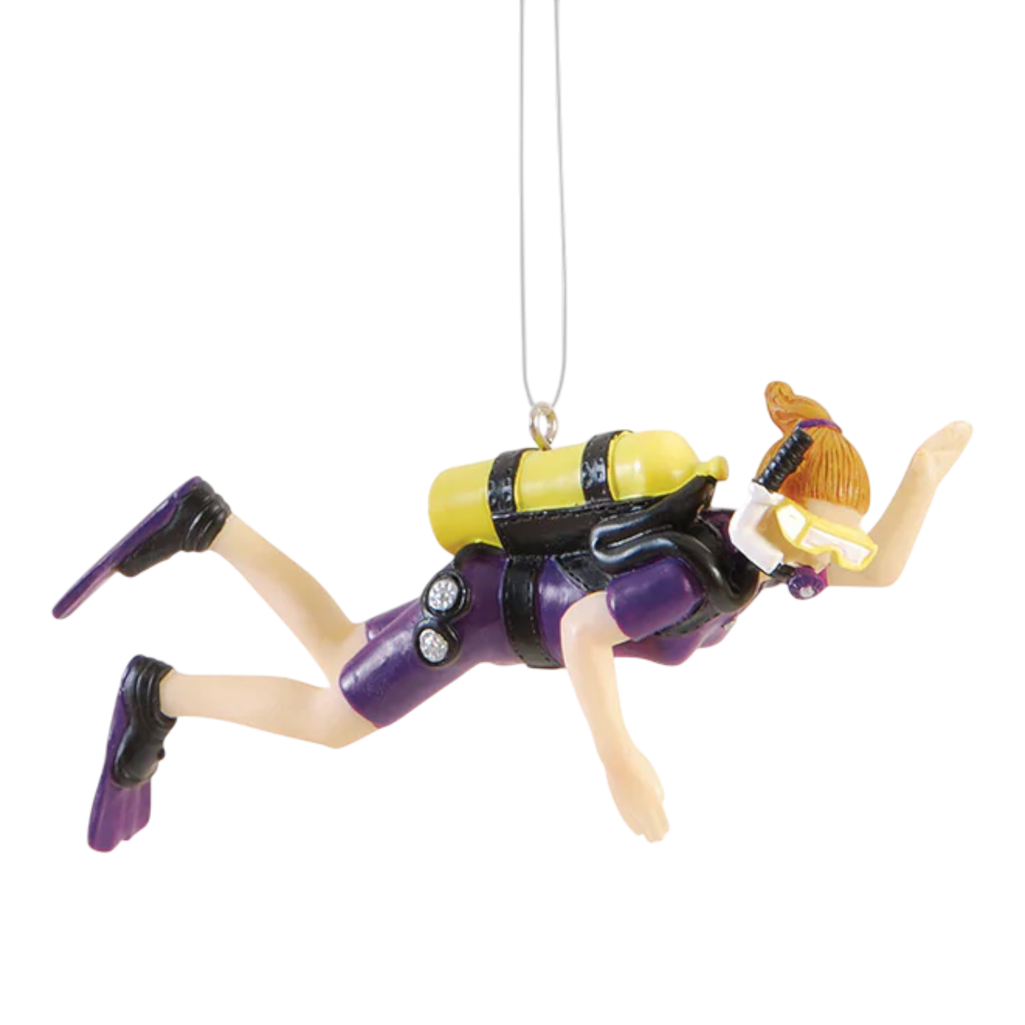 Scuba Diving Ornament - Female