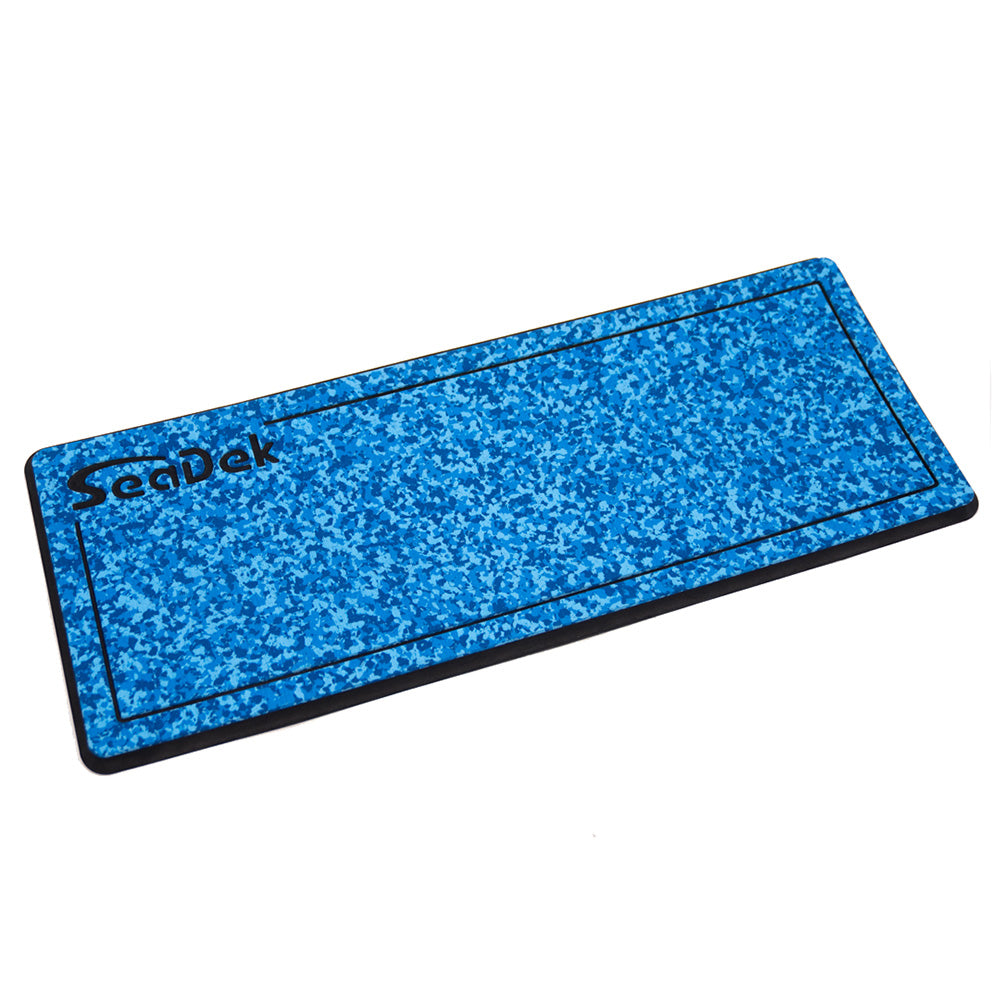 SeaDek 16&rdquo; x 39" 20mm Dual Density Large Helm Pad w/SeaDek Logo - Brushed Texture -
