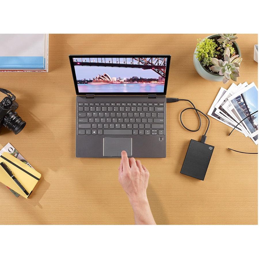 Seagate 1Tb One Touch Portable Hard Drive Usb 3.2 Gen 1 Model Stkb1000400 Black