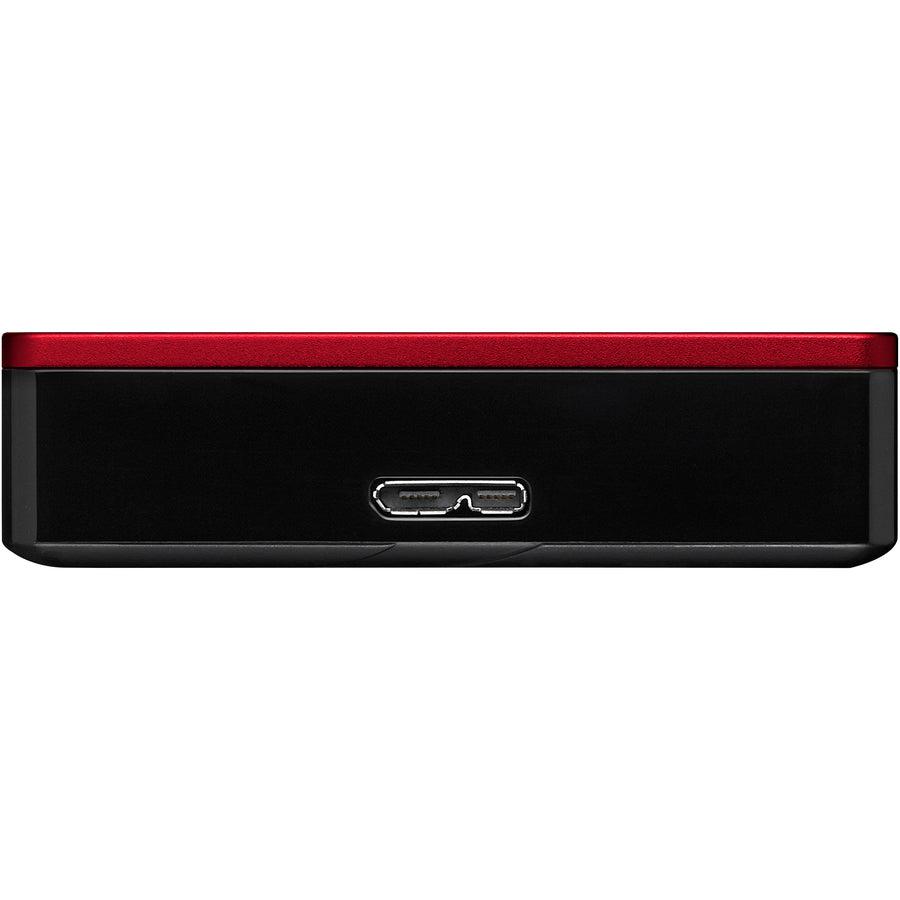 Seagate Backup Plus 5Tb Usb 3.0 Portable External Hard Drive - Stdr5000103 (Red)