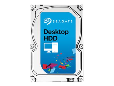 Seagate Desktop HDD ST1000DM004 - Hard drive - encrypted - 1 TB - internal - 3.5 - SATA 6Gb/s - 7200 rpm - buffer: 64 MB