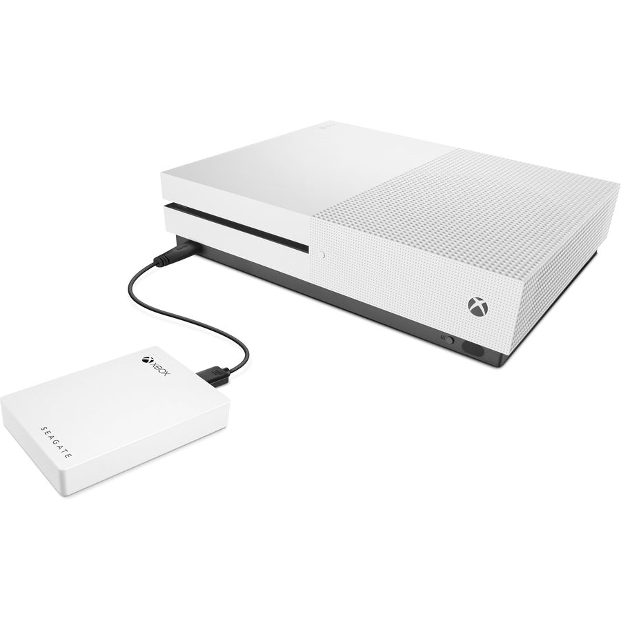 Seagate Game Drive STEA4000407 4 TB Portable Hard Drive - External - White
