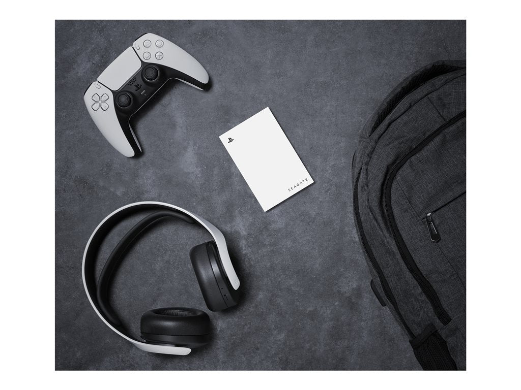 Seagate Game Drive for PlayStation STLV5000100 - Hard drive - 5 TB - external (portable) - USB 3.2 Gen 1 - white