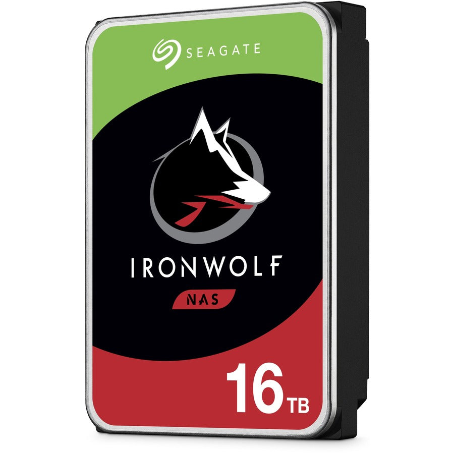 Seagate-IMSourcing IronWolf ST16000VN001 16 TB Hard Drive - 3.5 Internal - SATA (SATA/600) - Conventional Magnetic Recording (CMR) Method"