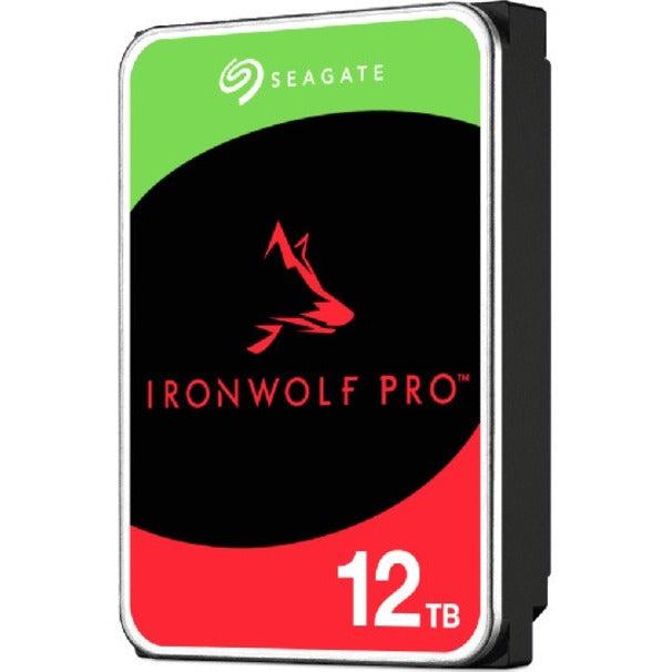Seagate IronWolf Pro ST12000NT001 12 TB Hard Drive - 3.5" Internal - SATA (SATA/600) - Conventional Magnetic Recording (CMR) Method