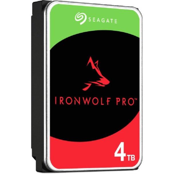 Seagate IronWolf Pro ST4000NT001 4 TB Hard Drive - 3.5" Internal - SATA (SATA/600) - Conventional Magnetic Recording (CMR) Method