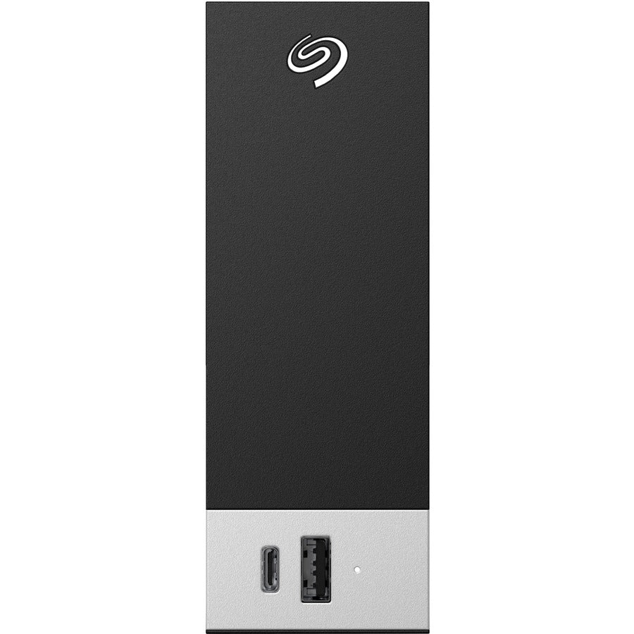 Seagate One Touch STLC8000400 8 TB Hard Drive - 3.5 External - SATA (SATA/600) - Black"