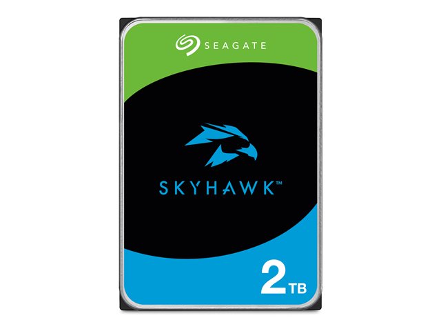 Seagate SkyHawk ST2000VX017 2 TB Hard Drive - 3.5" Internal - SATA (SATA/600) - Conventional Magnetic Recording (CMR) Method