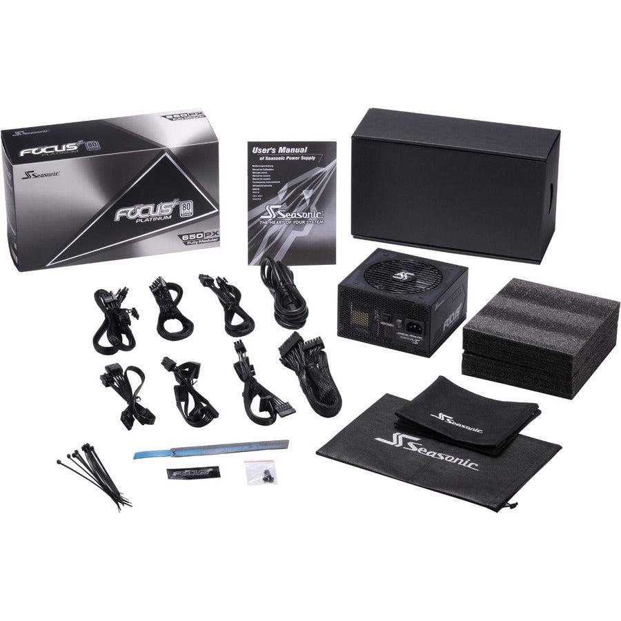 Seasonic Ssr-650Px Focus 650W 80 Plus Platinum Atx12V Power Supply