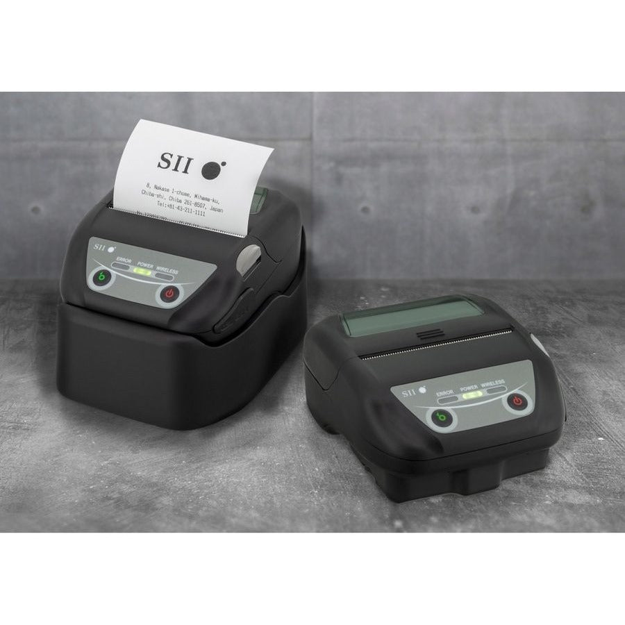 Seiko Instruments MP-B30L Rugged Bluetooth Mobile Thermal Paper/Label Printer Kit - 3" Roll Width | Seiko MP-B30L-B46JK1-E9