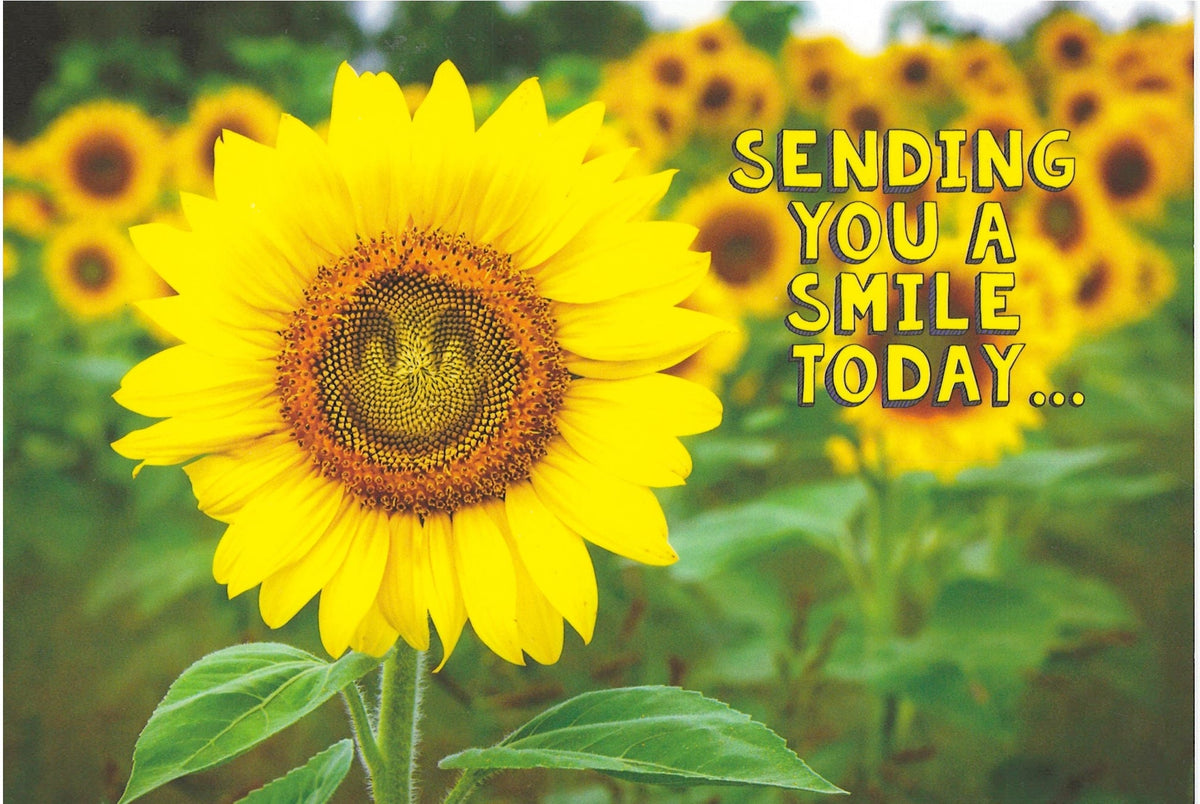 Sending You A Smile Today - Encouragement Card