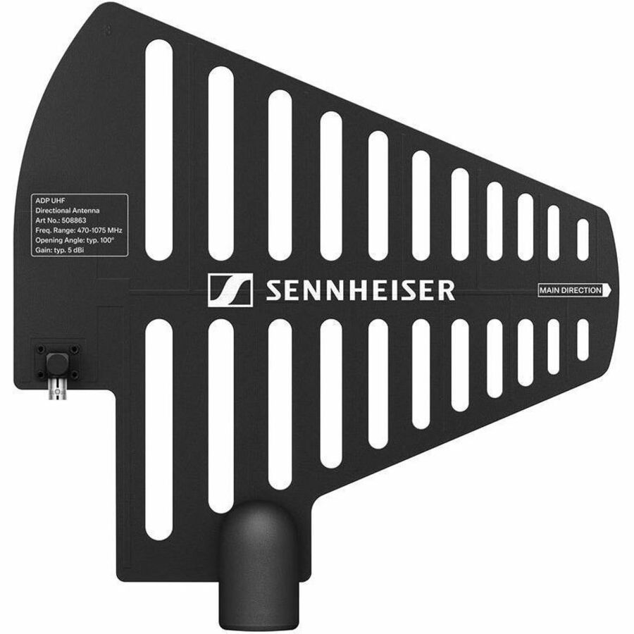 Sennheiser Antenna - Range - UHF - 470 MHz to 1075 MHz - 5 dBi - Digital Wireless