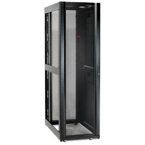 Server Rack Enclosure - NetShelter SX 45U Black Data Center Cabinet | APC AR3105