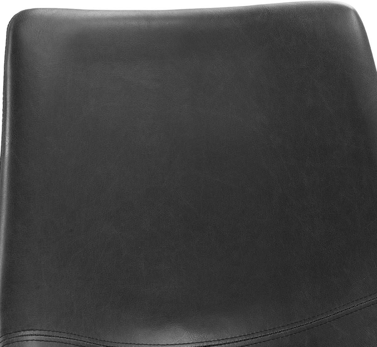 Set Of 2 Faux Leather Counter Height Stools For Kitchen