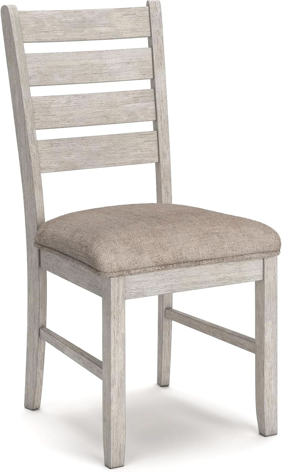 Seven Piece Weathered Whitewash Dining Set Collection