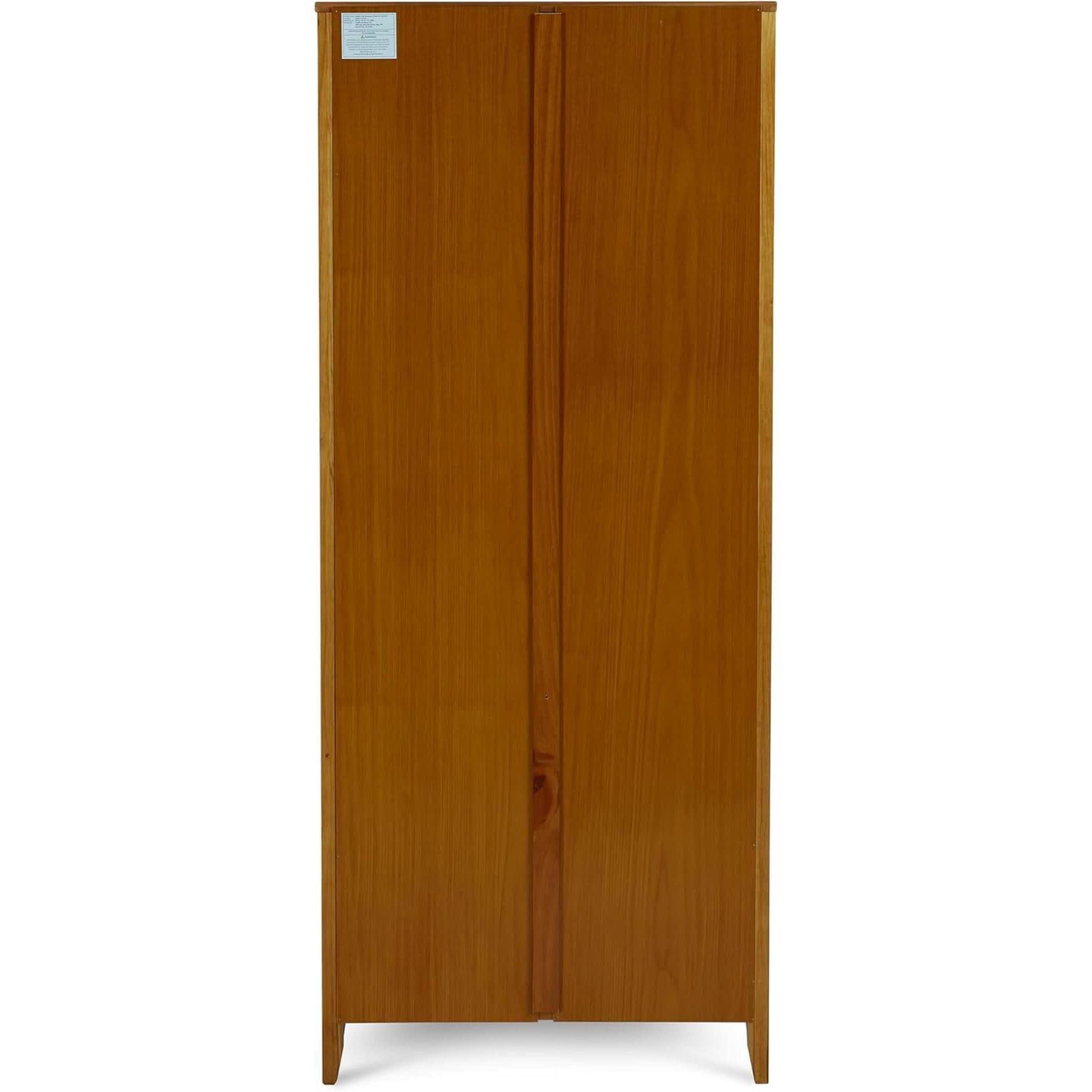 Shaker Style 6 Shelf Bookcase Solid Wood 72 Inch Tall