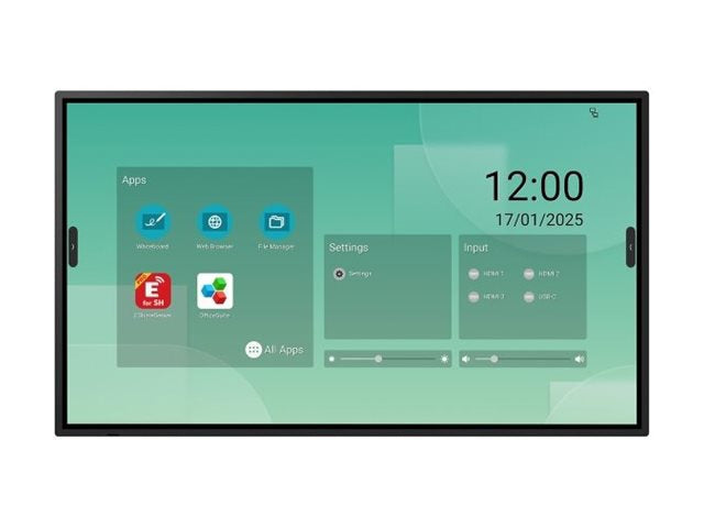 Sharp PN-LM551 55" 4K UHD LED Interactive Whiteboard for Collaboration
