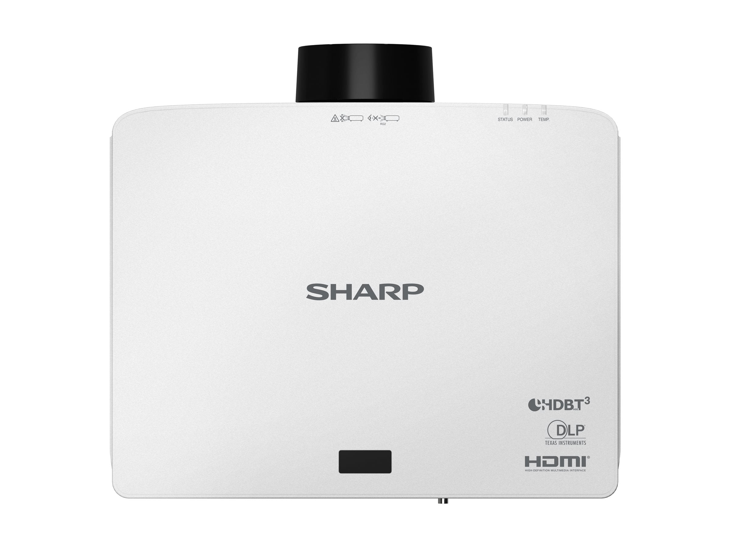 Sharp XP-P721Q-W - DLP projector - 7200 lumens - 3840 x 2160 - 16:9 - 4K - LAN