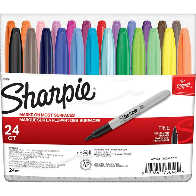 Sharpie Fine 24Ct Pouch