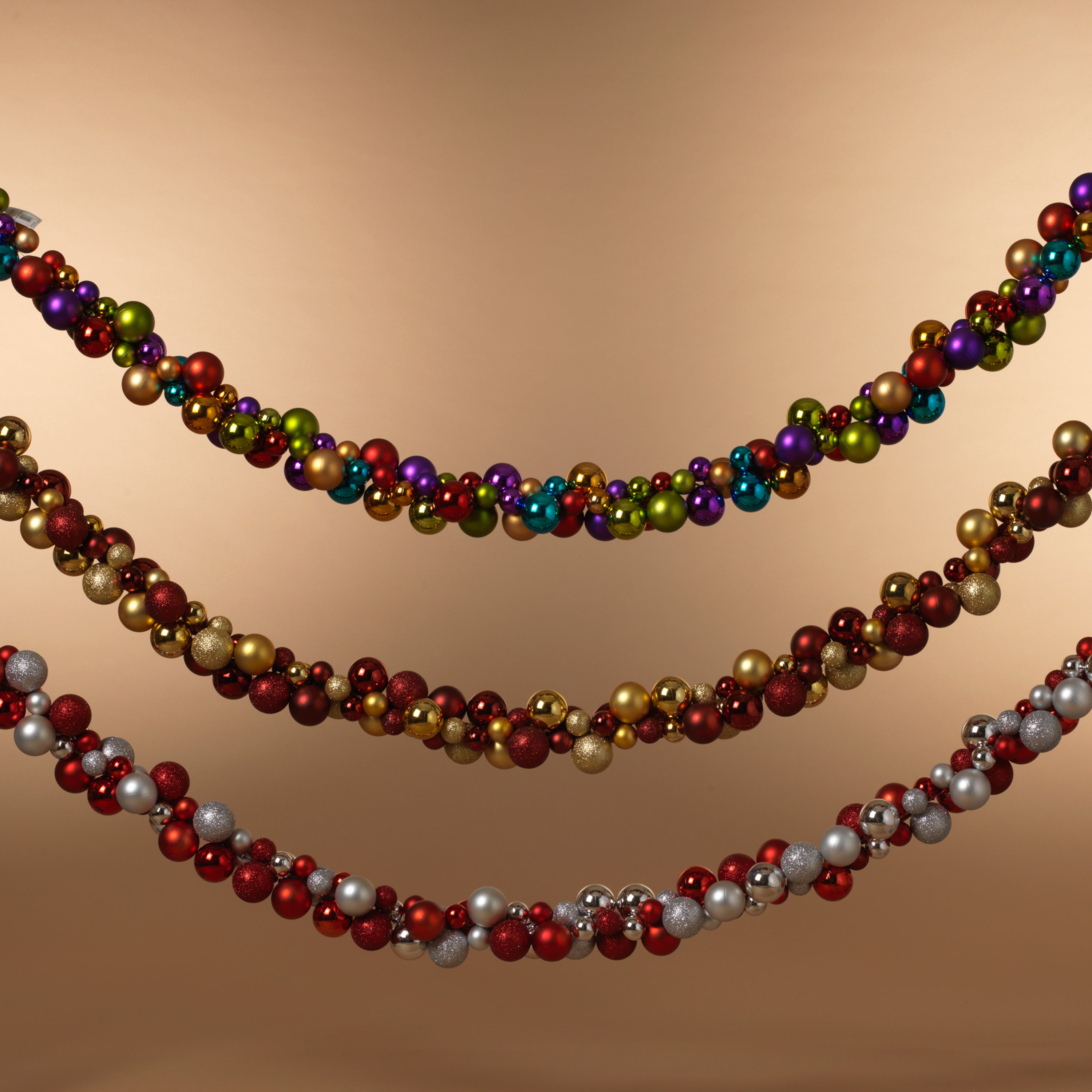 Shatterproof Ornament 58" Garland -