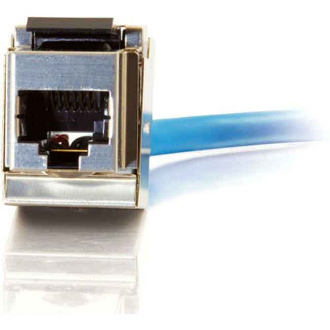 Shielded 90 Keystone Jacks - 1 - Silver